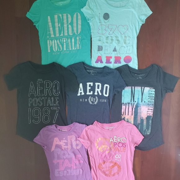 Aeropostale Graphic Logo Tee Bundle - Picture 1 of 5